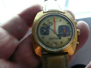 【送料無料】腕時計　トレヴィンテージクロノグラフデアービトルドラリーグデュラングドックルシヨンtres rare vintage chronographe des arbitres de la ligue du languedoc rousillon