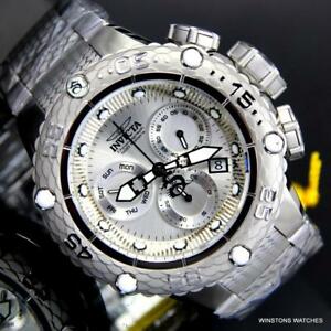 【貨物輸送無料】ウオッチ インビクタスバクアシルバートーンステンレスクロノグラフウォッチinvicta subaqua noma vi silver tone stainless steel chronograph 50粍 watch