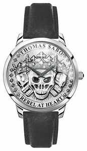 【貨物輸送無料】ウオッチ トーマスサボメンズレマンススピリットスカルウォッチthomas sabo  mens rebel spirit 3d skulls wa035520320142 watch
