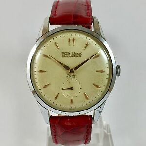 【送料無料】腕時計　オロロギフィリップウォッチショーデフォンズフオリミソラカリカマニュアルクロマートorologio philip watch chaux de fonds fuorimisura carica manuale cromato｜hokushin