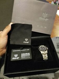 【貨物輸送無料】ウオッチ ミントエヴォーティブディフェンダーウォッチキットmint evolutive defender watch kit onyx