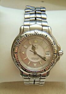 【貨物輸送無料】ウオッチ デイヒュールステンレスtag heur 6000 wrist watch wh1213a1 stainless vgc