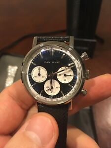 【送料無料】腕時計　ダンヘンリーグランツーリスモクロノグラフウォッチパンダフルセットdan henry 1964 gran turismo chronograph watch evil panda full set 56,388円