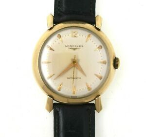 【貨物輸送無料】ウオッチ ヴィンテージロンジンメンズオートマチックゴールドフィルドランvintage longines men’s automatic 10k gold filled wrist watch runs