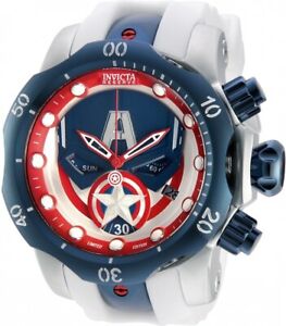 【貨物輸送無料】ウオッチ インビクタウォッチマーベルアベンジャーズキャプテンアメリカクォーツinvicta watch marvel avengers limited edition captain america quartz 537粍