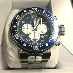 【送料無料】腕時計　グランドプロダイバーブレスレットウォッチダラスカウボーイズinvicta 30263 nfl mens 52mm grand pro diver bracelet watch dallas cowboys