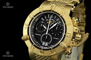 【貨物輸送無料】ウオッチ インビクタメンズスバクアスイスクォーツクロノグラフブレスレットウォッチinvicta mens subaqua noma iii swiss quartz chronograph ss bracelet watch 17616