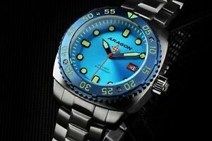 【貨物輸送無料】ウオッチ アラゴンパルマaragon a358aqu parma 2 nh35 45粍