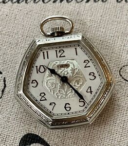 【貨物輸送無料】ウオッチ エルギンヘキサゴンマンハイマーケース1927 elgin gr 344, mdl 2, 17j, 12s インチ 14k a gf hexagon swc manheimer case