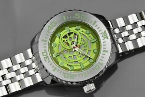 【貨物輸送無料】ウオッチ アラゴンダイブマスタースケルトンオートマチックaragon a252lim divemaster evo skeleton 50粍 automatic