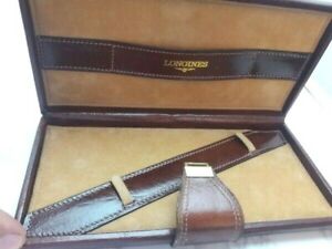 【貨物輸送無料】ウオッチ ロンジンクロノグラフフラッグシップレザーボックスrare 1960s longines chronograph 13zn flagship empty leather box           7043