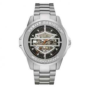 【貨物輸送無料】ウオッチ ハーレーダビッドソンヘントharley davidson 76a154 gents automatic wristwatch