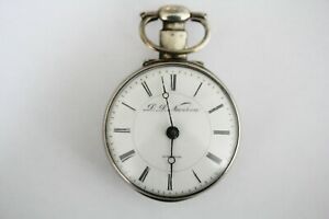 【貨物輸送無料】ウオッチ スピンドルネバーネンロンドンspindeltaschenuhr ddneveren,london, um 1840