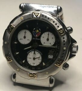 【貨物輸送無料】ウォッチ フランキメノッティクロノグラフウォッチステンレススチールシアベッコイタリアfranchi menotti chronograph watch stainless steel sciabecco wristwatch italy 腕時計-男女兼用腕時計