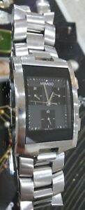 【貨物輸送無料】ウオッチ モバドメンズクロノグラフステンレスbeautiful movado mens chronograph stainless steel rectangle watch 84 h1 1461