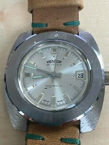 【貨物輸送無料】ウオッチ メンタースイスダイブウォッチヴィンテージmentor swiss dive watch vintage 70th automatik 25 steine