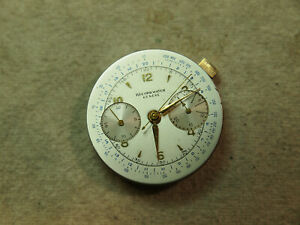 【貨物輸送無料】ウオッチ ムーブメントレコードウォッチジェネブクロノグラフmovement record watch geneve chronograph cal458
