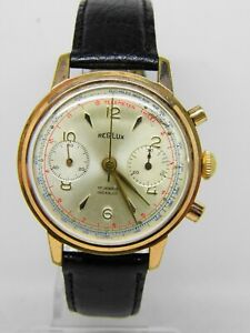 【貨物輸送無料】ウオッチ モントレクロノグラフムーブメントランデロンヴィンテージクロノmontre chronographe regilux mouvement landeron ,vintage chrono 1960