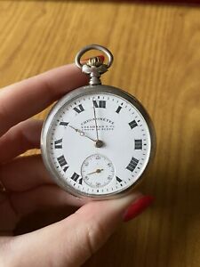 【貨物輸送無料】ウオッチ アンティコオロロギダタスカシポラエベルハルトファンツィオナンテantico orologio 地方検事 tasca cipolla eberhard funzionante