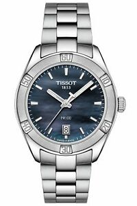 【貨物輸送無料】ウオッチ ティソットレディウィメンズウォッチオリジナルtissot sport chic lady t1019101112100 damenuhr original neu