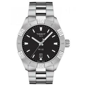 【送料無料】腕時計　ブランドティソメンズスポーツステンレススチールウォッチ*brand * tissot mens pr 100 sport gent stainless steel watch t1016101105100