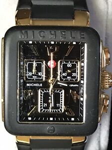 【貨物輸送無料】ウオッチ ミケーレクォーツクロノグラフウォッチfemale michele quartz chronograph watch