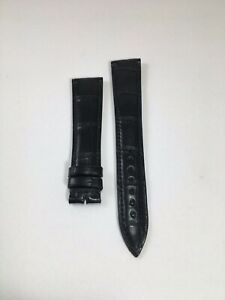 【貨物輸送無料】ウオッチ ブランパンブラッククロコダイルウォッチストラップ