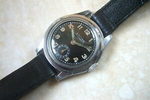 【貨物輸送無料】ウオッチ 取扱説明書a ww2 era military civitas manual wind watch c1940s 腕時計-男女兼用腕時計