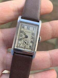 【送料無料】腕時計　ヴィンテージスタンダードメンズタンクウォッチハンドワインディングvintage standart mens tank watch handwinding 22x36,3mm