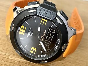 【送料無料】腕時計　ティソレースタッチコンパスページトップtissot trace touch compass gezeiten top｜hokushin