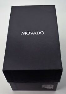 【送料無料】腕時計　モバドボックスauthentic movado museum box only outer box papers very good condition