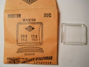【送料無料】腕時計　クリスタルsuc rmc98 replacement watch crystal 208 x 178 mm 192 x 160 fits rensie