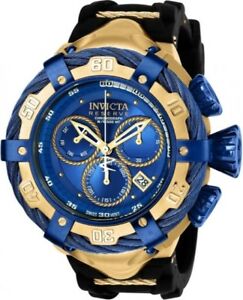 【送料無料】腕時計　インビクタリザーブメンズサンダーボルトスイスクォーツクロノグラフストラップウォッチinvicta reserve mens 52mm thunder bolt swiss quartz chronograph strap watch｜hokushin