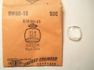 【送料無料】腕時計　ウォッチクリスタルsucrw6015 gs cy26160 watch crystal 114 x 107 mm fit gruen verithin 070275 14,804円