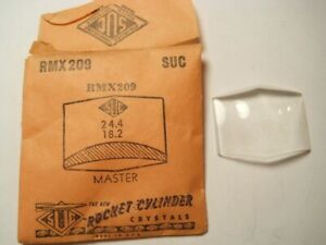【送料無料】腕時計 クリスタルマスターsuc rmx209b lucite replacement watch crystal 244 x 182 mm fits master