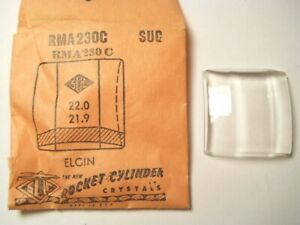 【送料無料】腕時計 クリスタルフィットsuc rma230c lucite replacement watch crystal 220 x 219 mm fits elgin 6723