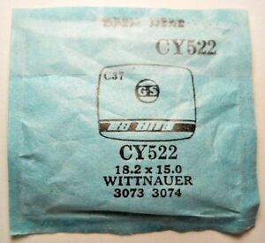 【送料無料】腕時計　クリスタルフィットウィットナウアーgs cy522 replacement watch crystal 182 x 150 mm fits wittnauer 3073 3074