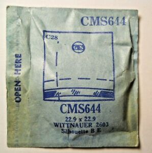 【送料無料】腕時計　ウォッチクリスタルフィットウィットナウアーシルエットgs cms644 watch crystal 229 x 229 mm fits wittnauer 2603 silhouette b e