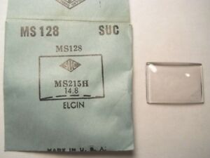 【送料無料】腕時計　ドームクリスタルヴィンテージエルギンsuc ms128 dome replacement watch crystal 215 x 148 mm fits vintage elgin