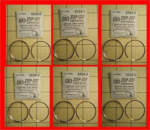【送料無料】腕時計　チョイスステップティテクリスタルゴールドシルバーリングchoice gs steptite st 340 st 345 replacement watch crystal gold silver ring