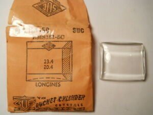【送料無料】腕時計　クリスタルフィットsuc rms1615c lucite replacement watch crystal 234 x 204 mm fits swiss