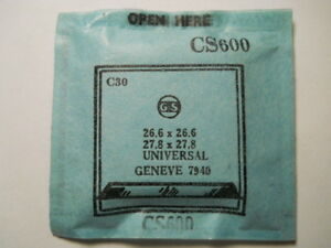 【送料無料】腕時計　ウォッチクリスタルフィットユニバーサルgs cs600 watch crystal 278 x 278 mm 266 x 266 mm fits universal geneve 7940