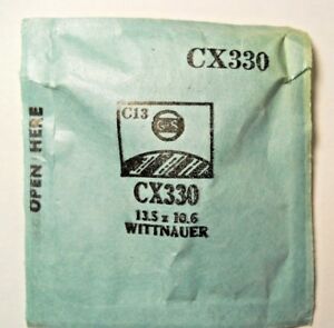 【送料無料】腕時計　ウォッチクリスタルフィットウィットナウアークイーンgs cx330 suc rs12455 watch crystal 135 x 106 mm fits wittnauer bess queen