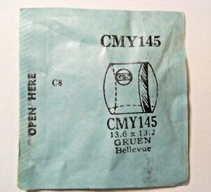 【送料無料】腕時計　ウォッチクリスタルフィットベルビューgs cmy145 suc rmw44 watch crystal 136 x 132 mm fits gruen 211533 bellevue