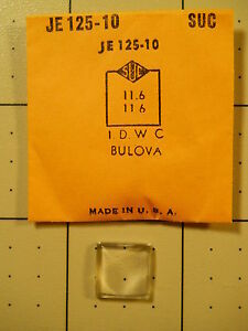 【送料無料】腕時計 ウォッチクリスタルブローバエルギンsuc je12510 gs cs3265 watch crystal 116 x 116 mm fits bulova elgin idwc