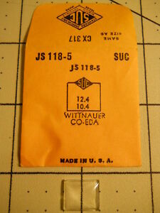 【送料無料】腕時計　ウォッチクリスタルフィットウィットナウアーsuc js1185 rs1185 gs cx317 watch crystal 124 x 104 mm fits wittnauer coed a