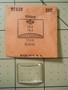 【送料無料】腕時計　クリスタルフィットスターエルギンsuc rs630 gs x830 px830 replacement watch crystal 220 x 163 mm fits star elgin