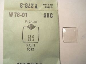 【送料無料】腕時計　ウォッチクリスタルsuc w7801 gs y2783 cy2783 py2783 watch crystal 130 x 124 mm fit elgin 5012