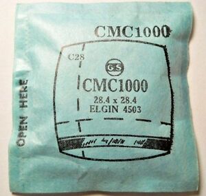 【送料無料】腕時計　クリスタルフィットgs cmc1000 replacement watch crystal 284 x 284 mm fits elgin 4503 4505 4950