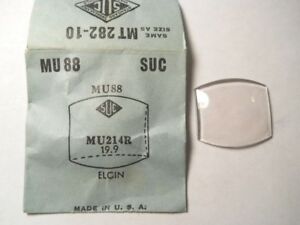 【送料無料】腕時計　ウォッチクリスタルフィットエルギンsuc mu88 rmu88 gs mt28210 cmt28210 watch crystal 214 x 199 mm fit elgin 3835
